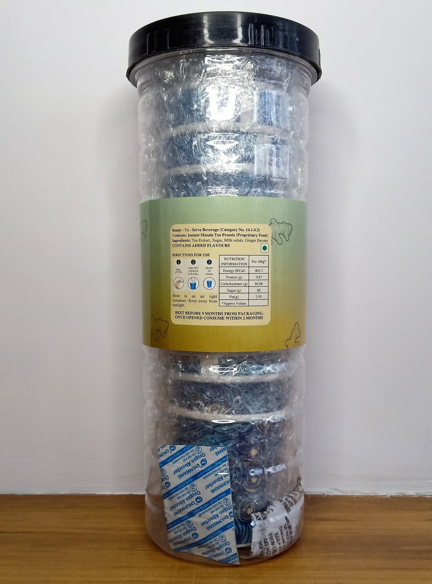 Instant Ginger Chai CUPS