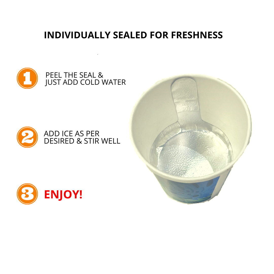 Instant Iced Tea-in-CUP (Lemon) 10 X 200 ml Cups