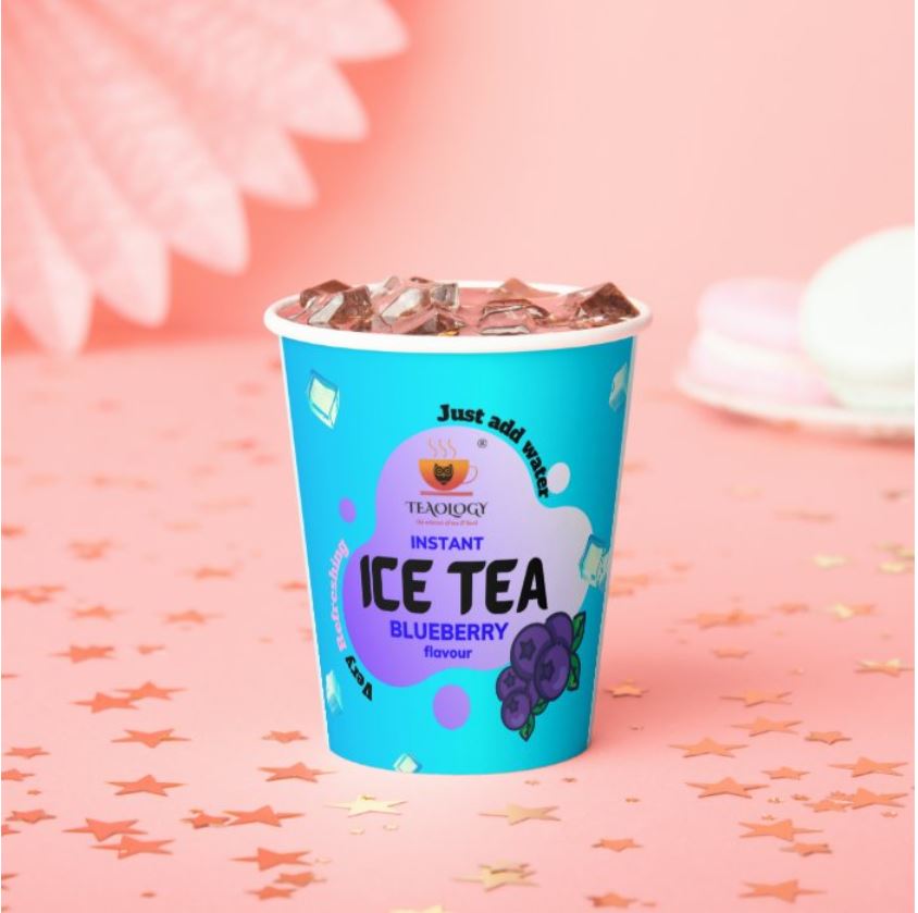 Instant Iced Tea-in-CUP (Blue Berry) 10 X 200 ml Cups