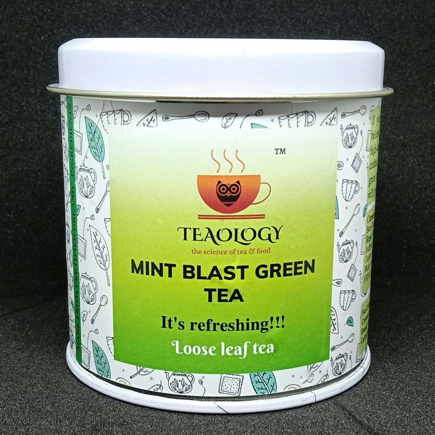 Mint Green Blast Tea (Loose leaf tea)