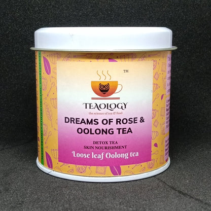 Dreams Of Rose & Oolong Tea (Loose floral tea)