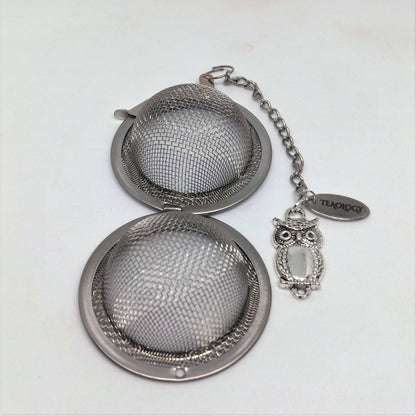 Infuser - Silver Owl Charm