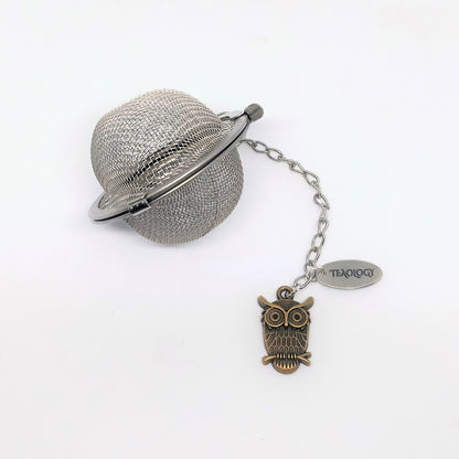Infuser - Bronze Owl Charm