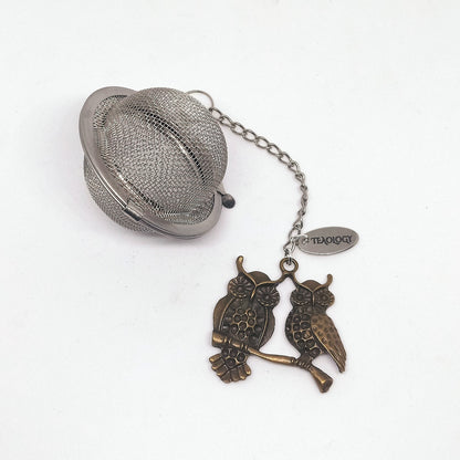 Infuser - Bronze Owl Charm