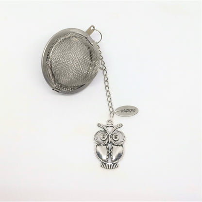 Infuser - Silver Owl Charm