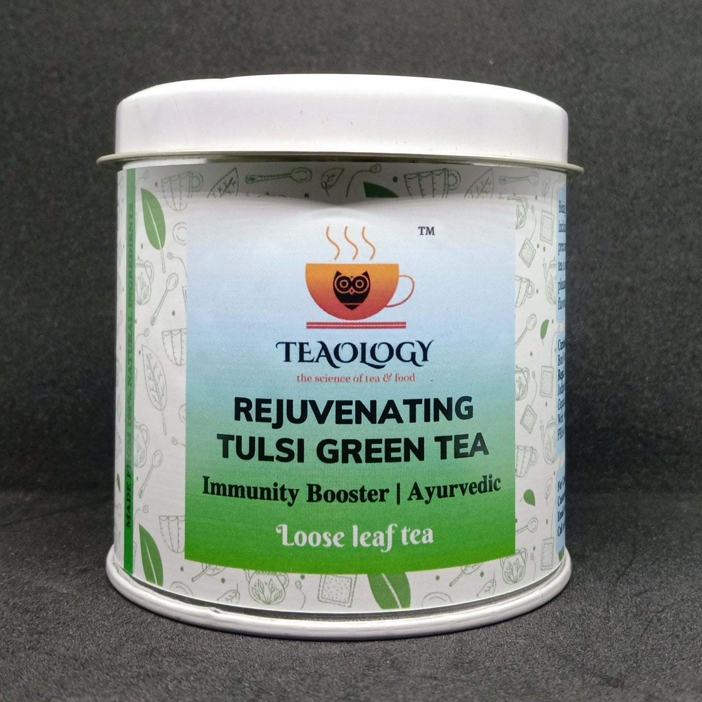 Rejuvenating Tulsi Green Tea (Loose leaf tea)