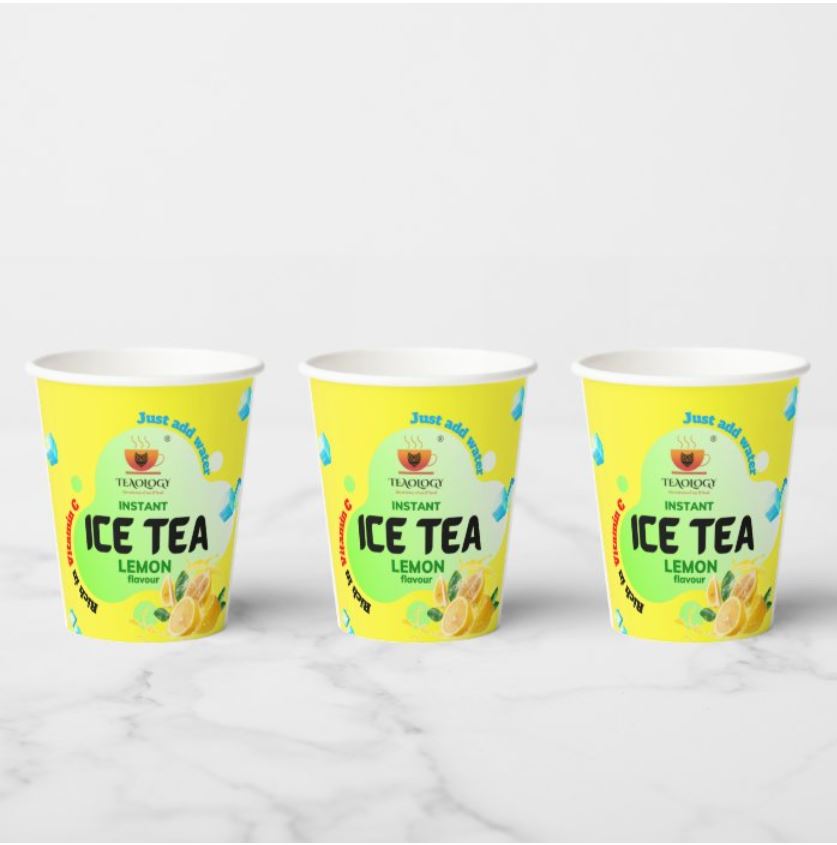 Instant Iced Tea-in-CUP (Lemon) 10 X 200 ml Cups
