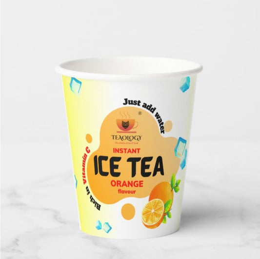 Instant Iced Tea-in-CUP (Orange) 10 X 200 ml Cups