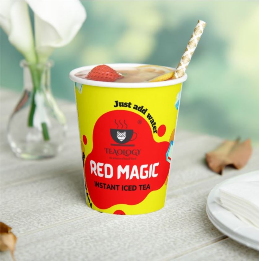 Red Magic Iced Drink-in-CUP 10 X 200 ml Cups