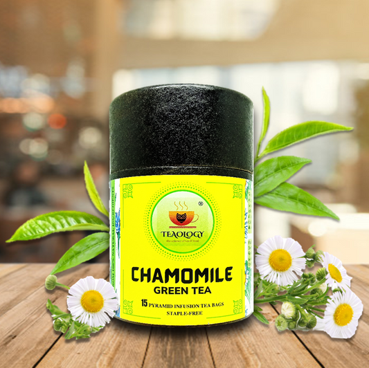 Chamomile Green Tea (15 Pyramid Tea Bags)