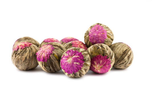 Teaology Blooming Pu’erh Tea Ball (Assorted) 4 Pcs
