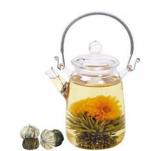 Teaology Blooming Pu’erh Tea Ball (Assorted) 4 Pcs